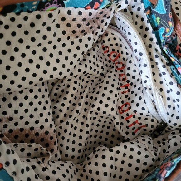 Madden Girl Patchwork Woven Backpack Bag - Picture 5 of 5